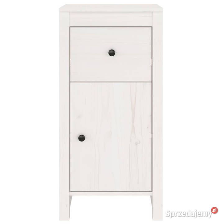Szafki 2 białe 40x35x80 lite drewno sosnowe Warszawa sprzedam