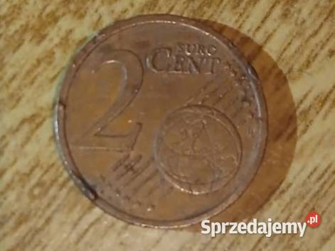 Sprzedam 2 eurocenty z wada bicia produkcji Jedlina