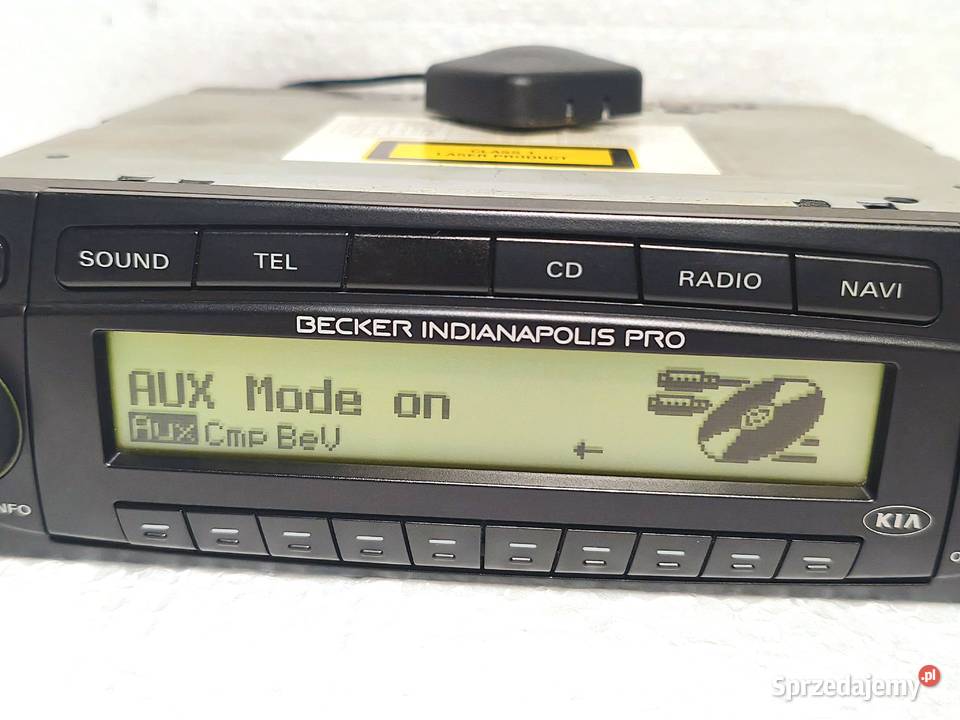 Radio Becker Indianapolis Pro KOD GPS AUX MP3