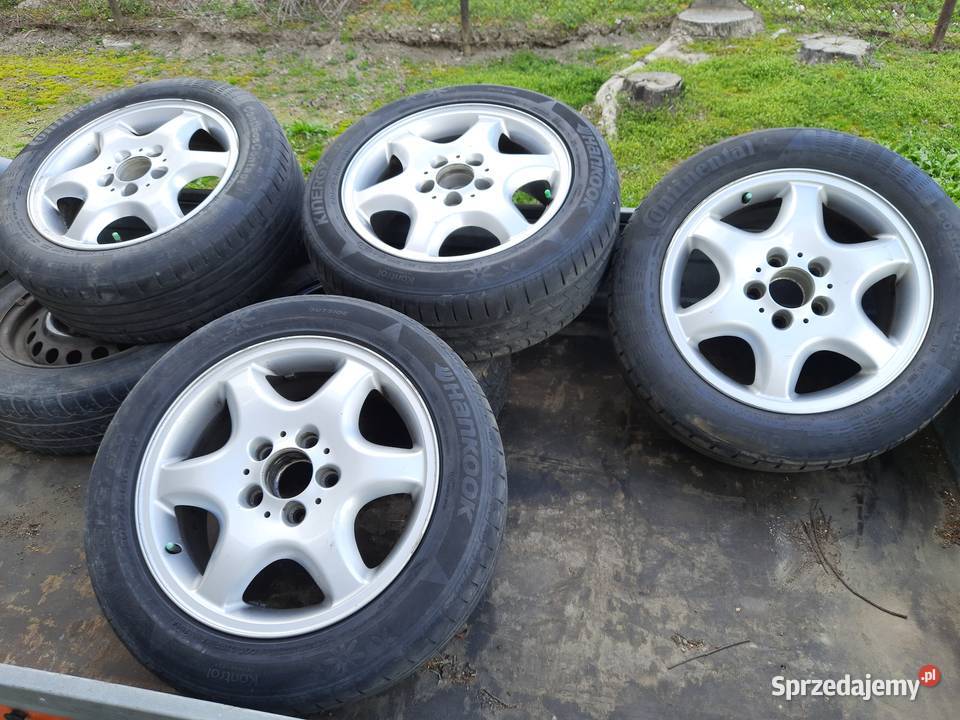 Alufelgi Mercedes 5 x 112 C Klasa W 202 210 124 Ronal lubelskie Tomaszów Lubelski sprzedam