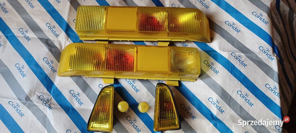 Lampy żółte LEART MHW Cinquecento uniwersalne Krosno sprzedam