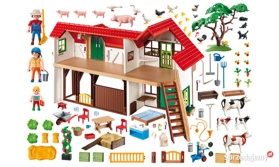 Playmobil Klocki Country 6120 Duże Gospodarstwo Krzeszowice