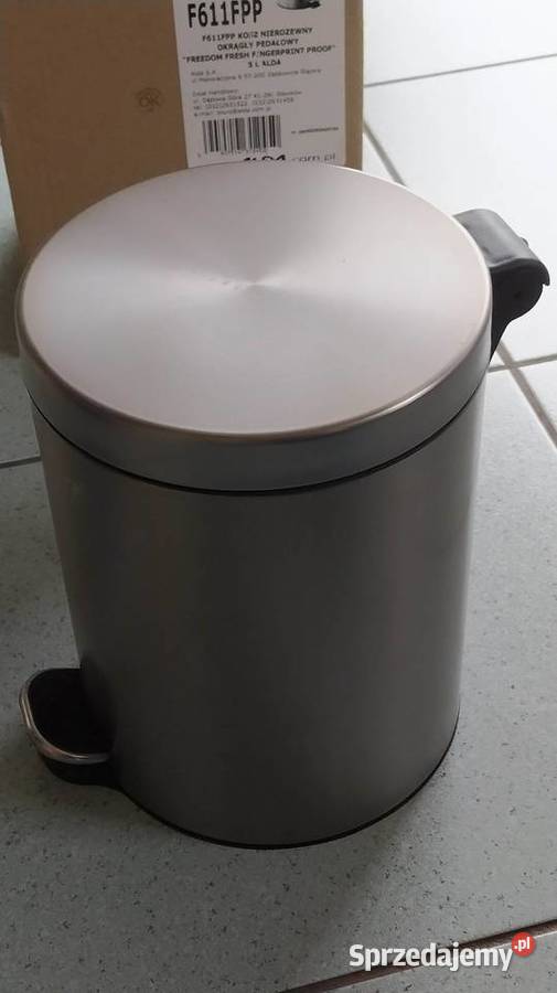 Kosz na śmieci 5L FREEDOM FRESH FINGERPRINT wielkopolskie Kalisz