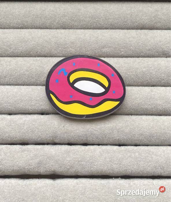 Broszka Odznaka Przypinka Donut Pączek Monki Kraków