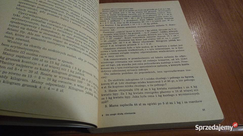 Do czego służą równania Józef Hawlicki Józef Gdańsk
