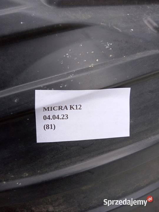 NADKOLE PRAWY PRZÓD NISSAN MICRA K12 5D 5HB osobowe Nowy Tomyśl
