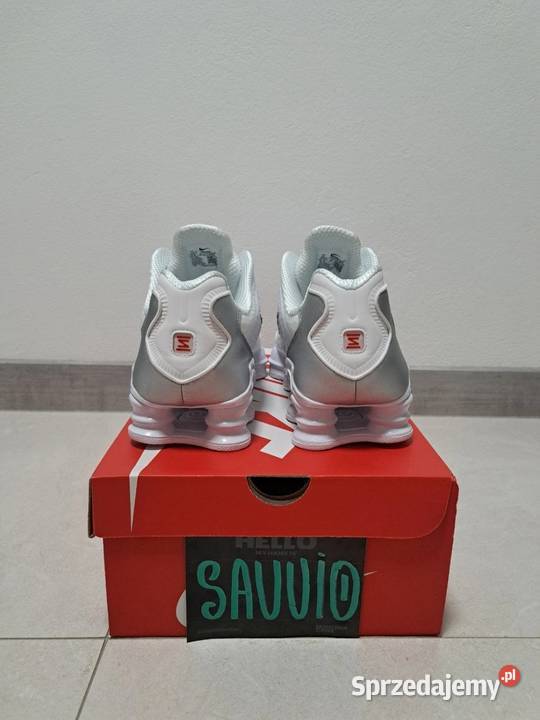 Buty Nike Shox TL White Metallic Silver r47
