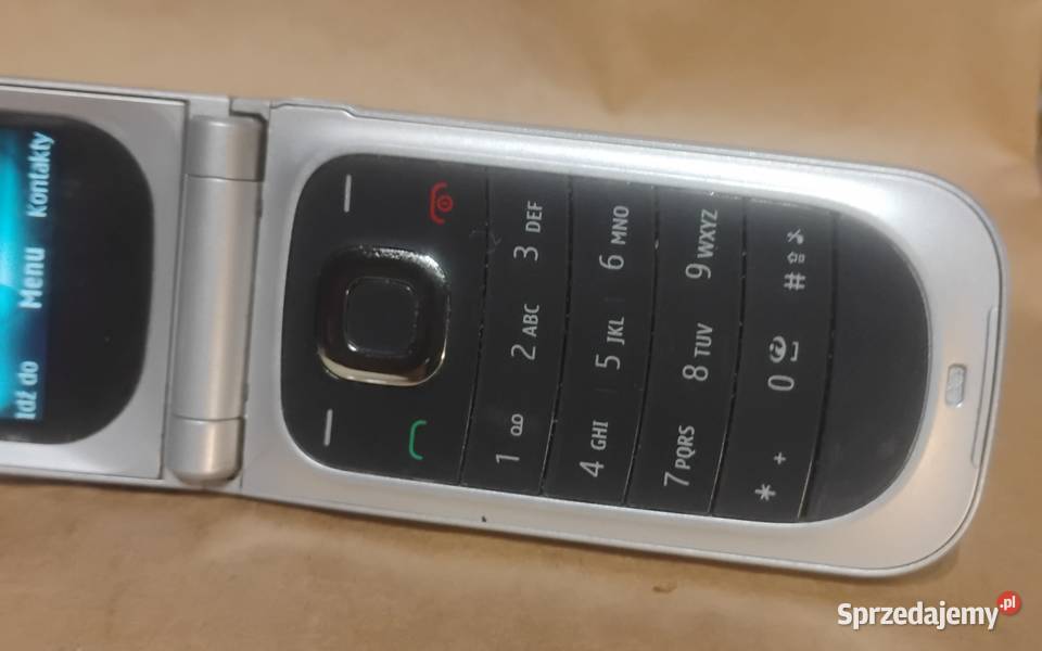 Nokia 7020 RM497 klapka ładowarka bez simlocka