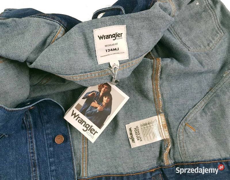 Męska kurtka jeansowa Wrangler 124MJ Western Tarnowskie Góry sprzedam