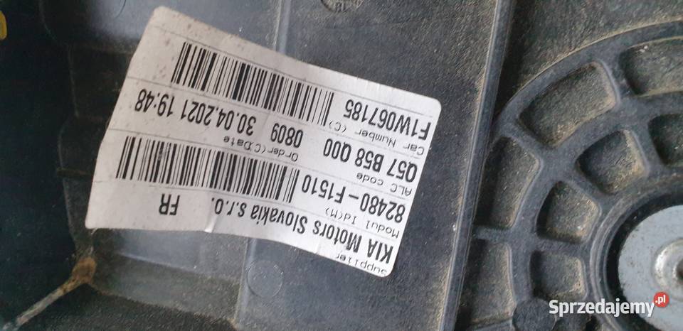 Mechanizm opuszczania szyby Kia Gołdap
