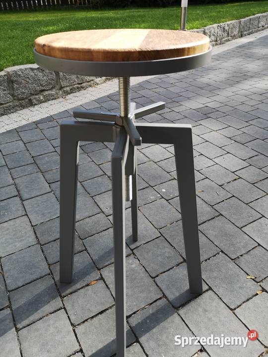 Hoker Loft krzesło barowe Stolarstwo Wesołowski Legnica