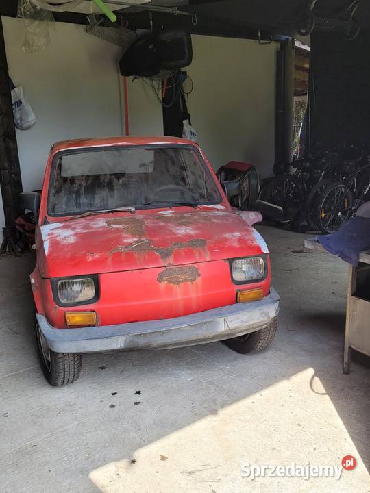 Samochod fiat 126p Lubin