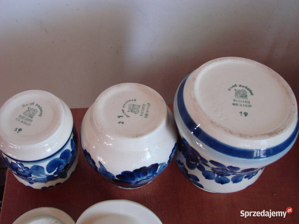 Włocławek fajansowy pojemnik Pozostałe