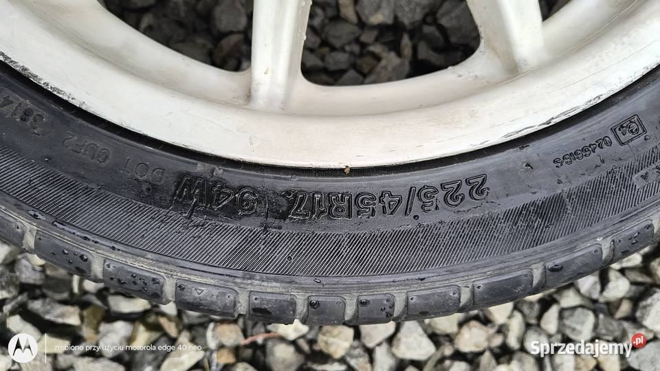 Rial VW Audi Mercedes felgi z oponami 17