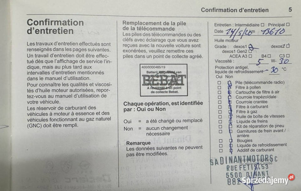 Opel Crossland X Pisemna Gwarancja 12 miesięcy Konin