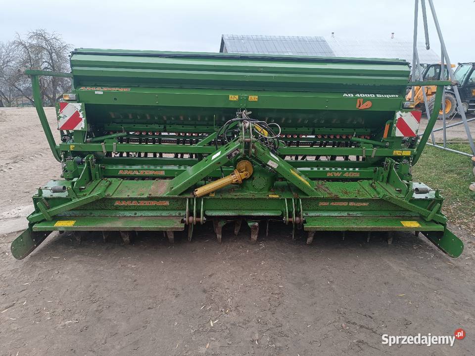 Agregat uprawowo siewny Amazone AD4000 super Suwałki