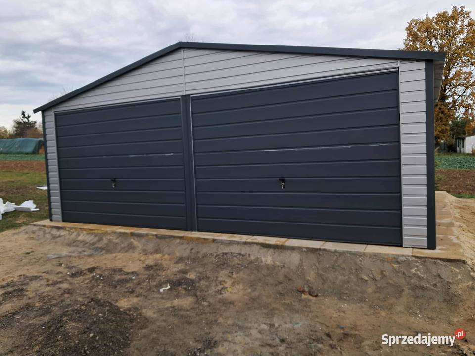 Garaż blaszany 65x5 Wzmocniony PROFILAMI Sandomierz