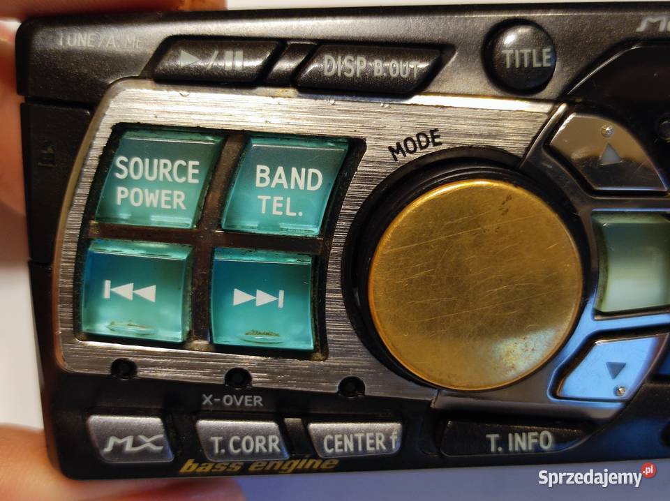 ALPINE CDA9812RR panel czołówka radio Kielce