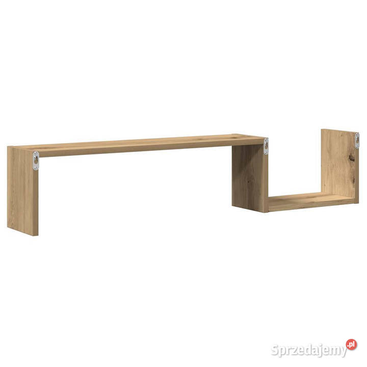 Półki ścienne 2 dąb artisan 100x15x20 WM856613 Warszawa sprzedam