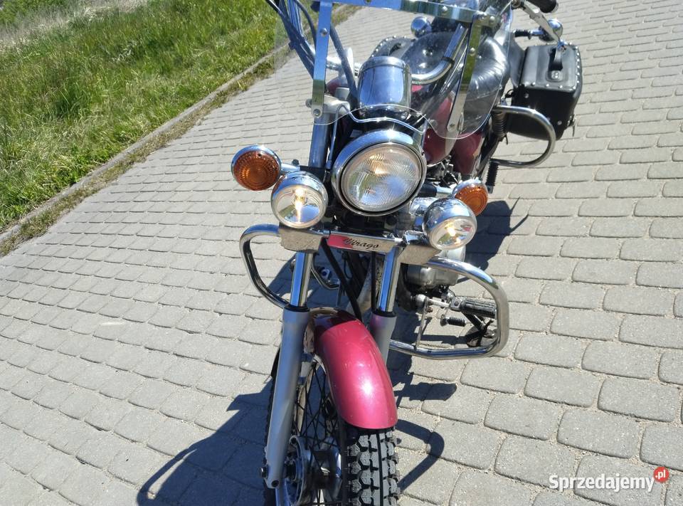 Sprzedam Motocykl Yamaha Virago 250 przebieg 18 nieuszkodzony Barczewo