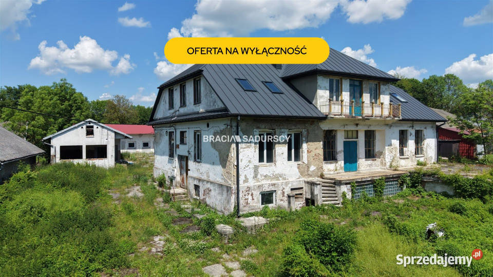 Dom wolnostojący 750m2 Sławice Szlacheckie małopolskie