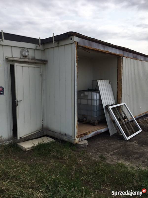 KONTENER SZATNIOWY 3X6 do remontu dolnośląskie Wrocław