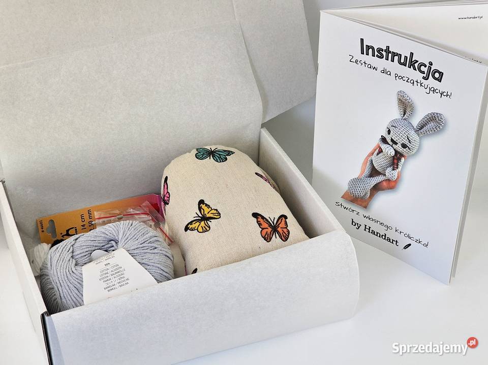 Zestaw do nauki szydełkowania na prezent na Krotoszyn