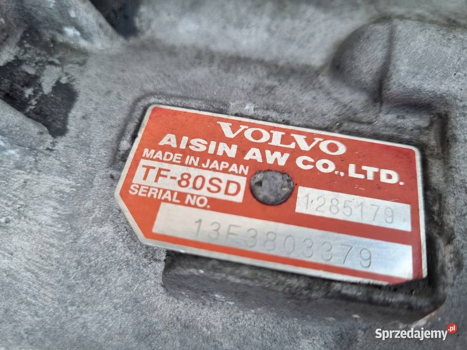 Volvo S80 II 20 D D3 D4 D5 AUTOMATYCZNA SKRZYNIA lubelskie Janów sprzedam