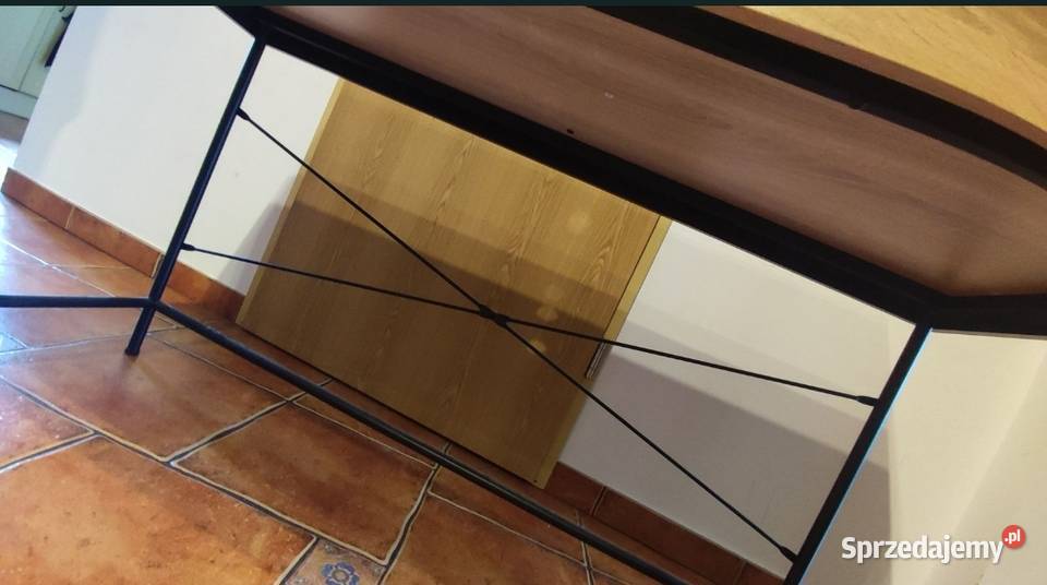 Loftowe biurko młodzieżowe do małego biura z Dopiewiec