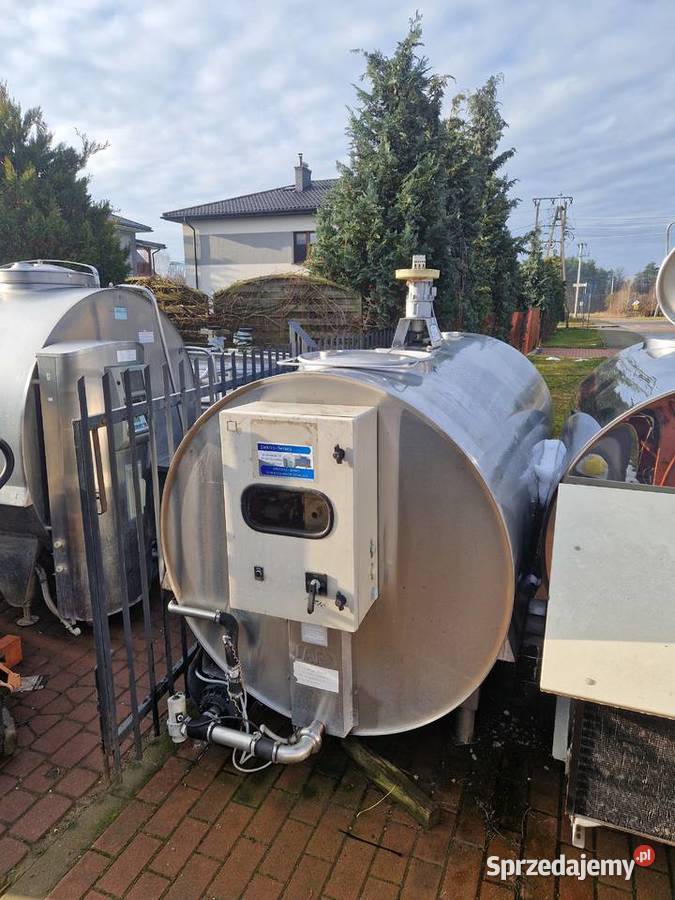Schładzalnik do mleka 1800l Zbiorniki Szczutowo