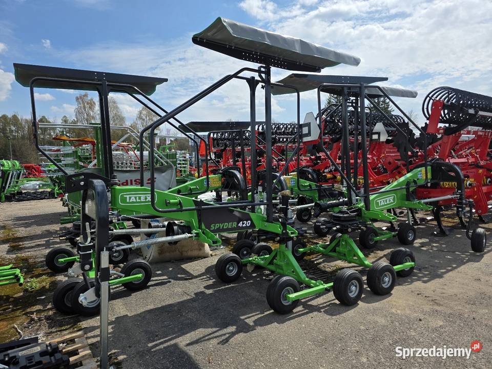 Zgrabiarka karuzelowa Talex Spyder 420 42m nieuszkodzony Kielce