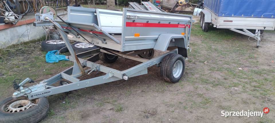 Przyczepka lekka wywrotka quad komunalna Wywrotki Przyczepy i naczepy mazowieckie Halinów