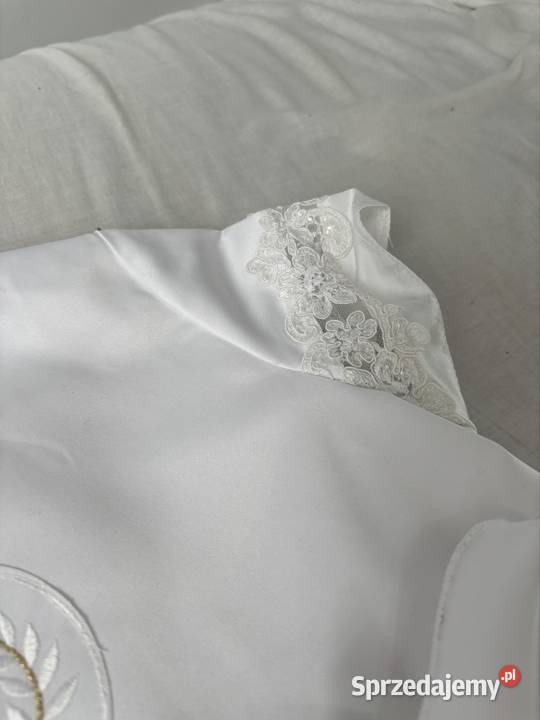 Komunijna sukienka z futerkiem Jordanów