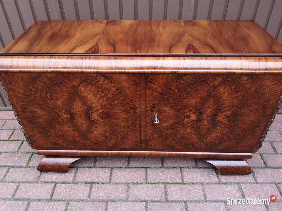 Komoda ARTDECO Orzech RTV Niska 127 Zgrabna Swarzędz sprzedam