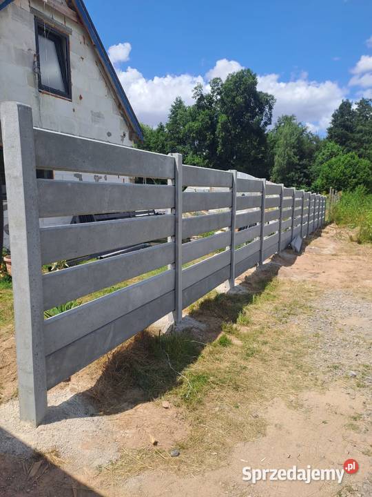 Ogrodzenia betonowe Bolesławiec