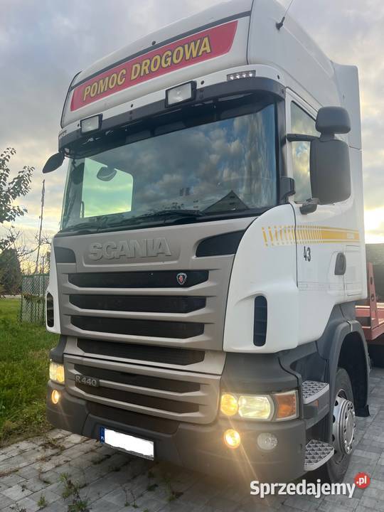 Scania R440 Euro 5 bez adblue 6x2 laweta pomoc Pyrzyce sprzedam