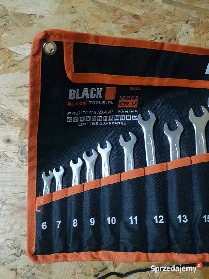 Zestaw kluczy płasko oczkowych 622mm 12pc 16003