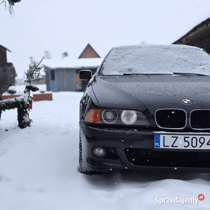 BMW E39 530D AUTOMAT BOGATA ZAMIANA światła do jazdy dziennej Motoryzacja Zamość sprzedam
