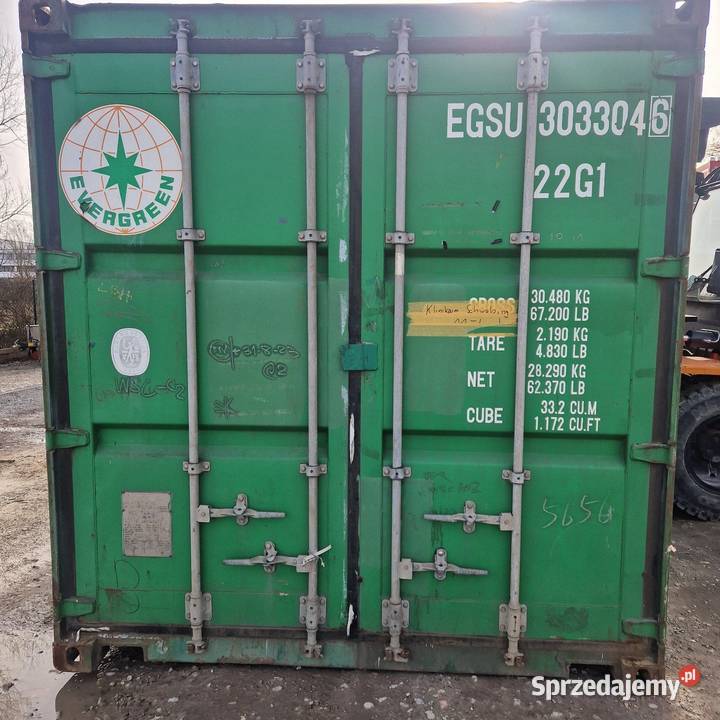 Kontener morski magazynowy 20DC 6 metrów