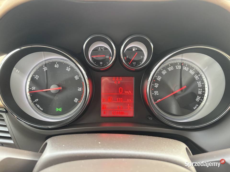 Opel Zafira Tourer 16 Turbo 170 Salon Polska Gdynia