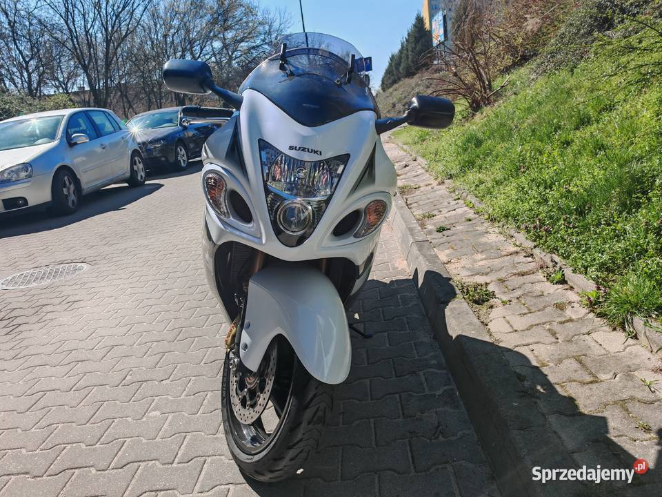 Suzuki Hayabusa Gsx 1300 R White Ice Blue 2010 pierwszy właściciel