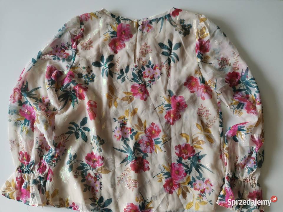 Elegancka zwiewna bluzka nowa Loft rozmiar S Bluzki i koszule Poznań