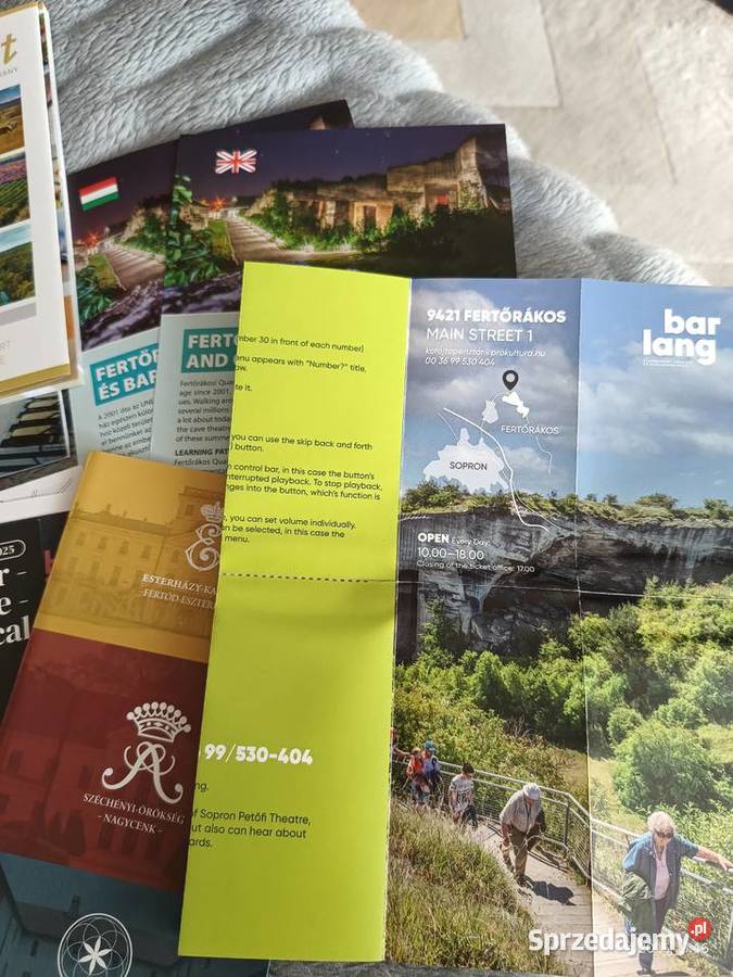 Ciekawe foldery turystyczne z pogranicza Węgier