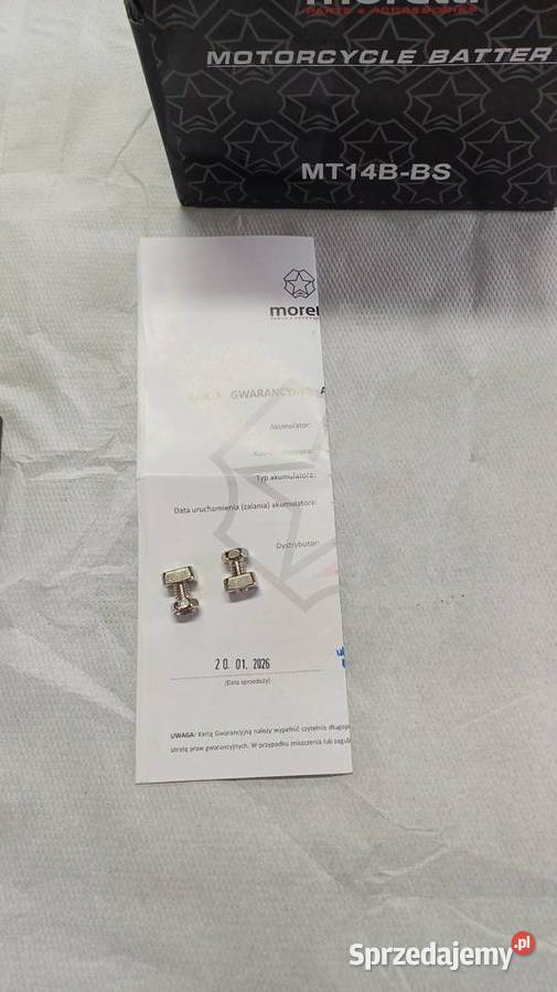 Akumulator 12v 12 Ah Motocykl quad Atv i inne Kępno sprzedam