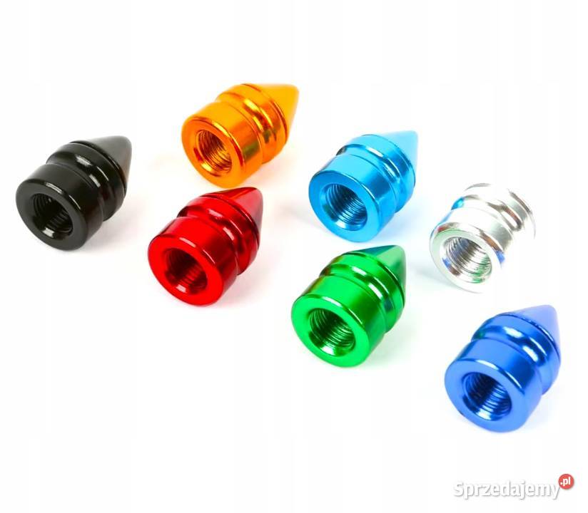 Nakrętki Na Wentyle BŁĘKITNE Czapki Opon mazowieckie Warszawa