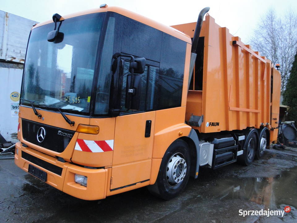 Śmieciarka MercedesBenz Econic 2628 CNG Śmieciarki Stasi Las