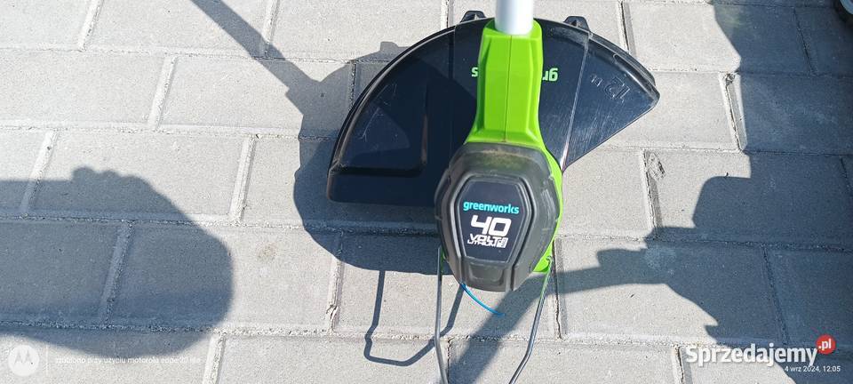 Sprzedam używaną podkaszarkę Greenworks 40V Aku dolnośląskie Strzegom