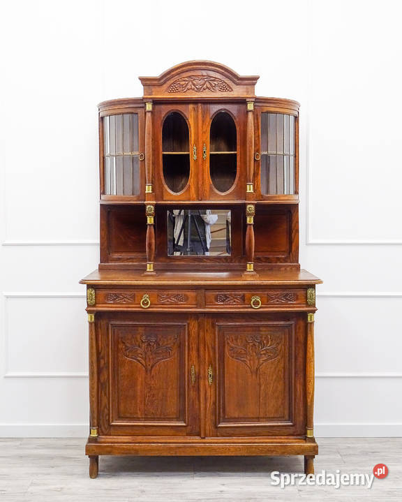 Antyk francuski KREDENS styl ROCAILLE 223 Kalisz