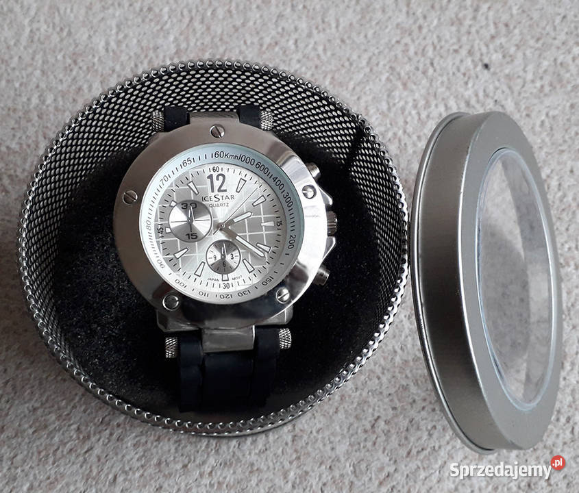 Nowy męski zegarek IceStar kwarcowy w pudełku Łódź