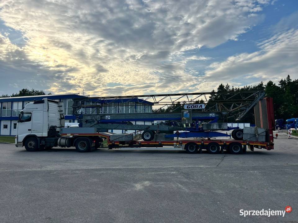 Wynajem żuraw samomontujący 40m TEREX CBR 40 Rok produkcji 2006 małopolskie Brzesko